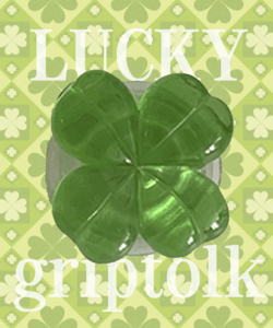 [당일출고] 당신에게 행운을-! lucky 네잎클로버 럭키 행운템 레진 그립톡